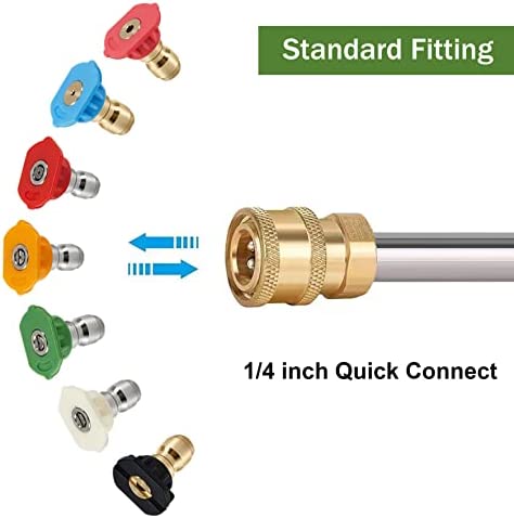 How to choose the correct nozzle for your pressure washer?