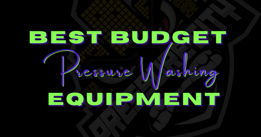 The best pressure washing equipment for starting a new business on a budget!
