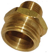 Garden Hose to MPT Couplers for Hose Reels