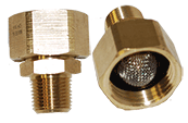 3/4" Female Garden Hose to 1/2" MNPT Swivel Inlet
