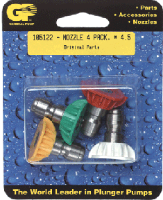 General Pump replacement Quick Connect nozzles - Factory replacement nozzles - PressureCity