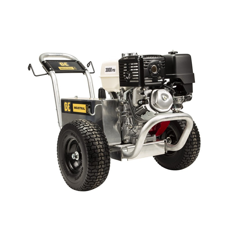 BE GX390 5GPM 3000PSI aluminum cart pressure washer Belt Drive