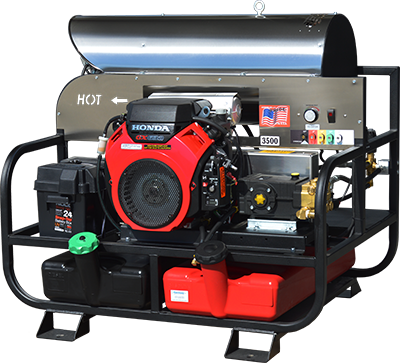 Pressure Pro 5.5GPM 3500PSI Hot Water Skid - PressureCity