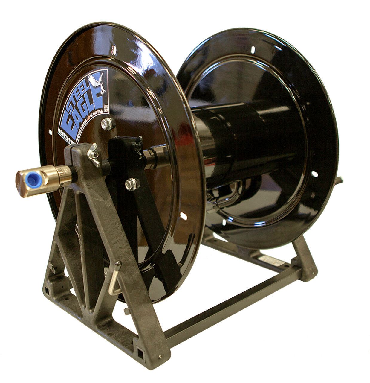 Steel Eagle Painted A-Frame Hose Reel