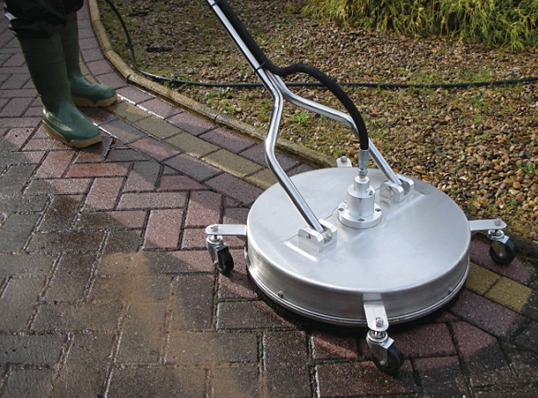 PowerJet Stainless Steel 24" swivel caster surface cleaner