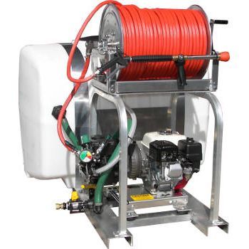 10.5 Gallon per minute soft wash skid, COMPLETE WITH TANK - PressureCity