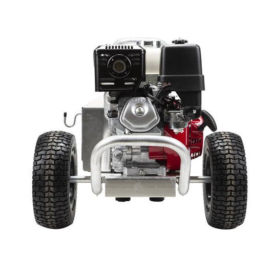 BE GX390 5GPM 3000PSI aluminum cart pressure washer Belt Drive