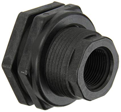 Banjo 3/4" Poly bulkhead fitting
