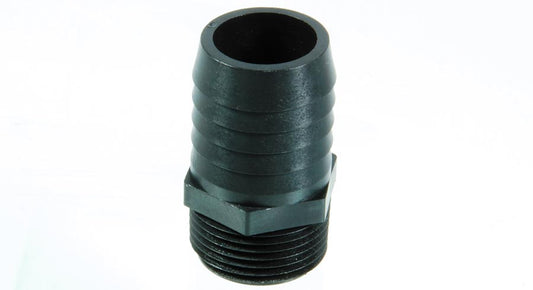 ¾” MPT x 1” barb - PressureCity
