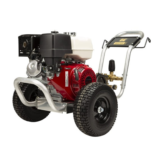 BE GX390 5GPM 3000PSI aluminum cart pressure washer Belt Drive