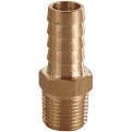 3/8" Barb X 3/8" MNPT Brass Hose Barb