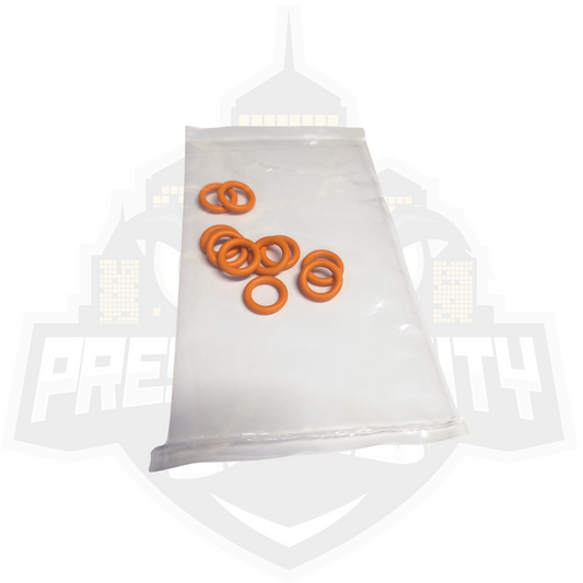 Orange Nitrile Chemical Resistant O-Ring 1/4"