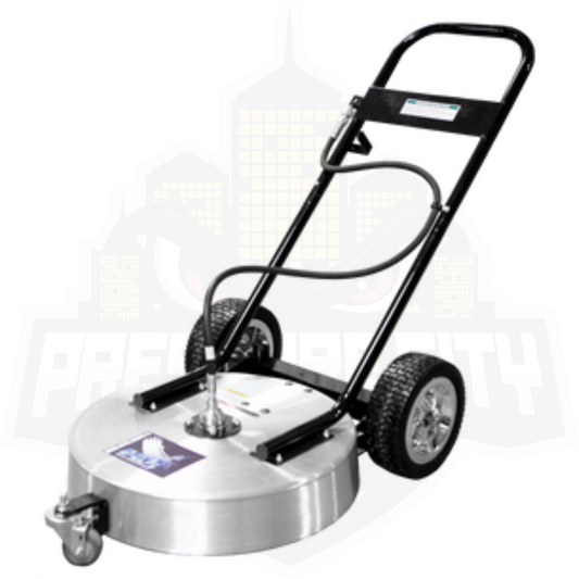 Steel Eagle Surface Cleaner 24" | Talon 4 Swivel | "U" Handle | Flat Free Tires