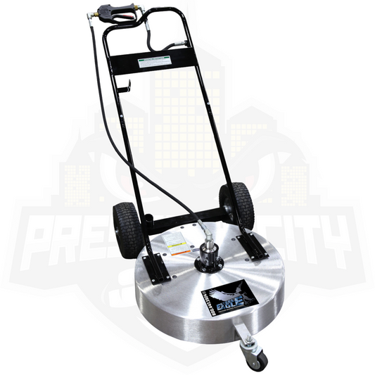 Steel Eagle Surface Cleaner 24" | Deublin Swivel | In-Line Trigger Gun Handle