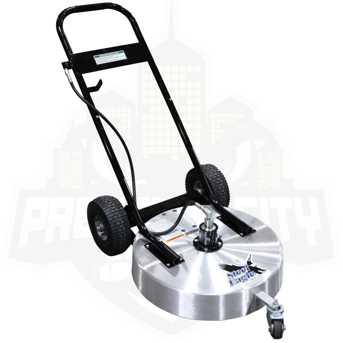 Steel Eagle Surface Cleaner 24"| "U" Handle