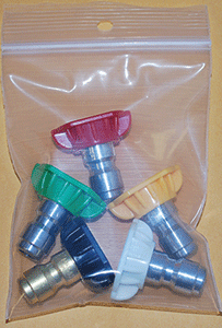 5 Pack replacement nozzles size 6.0