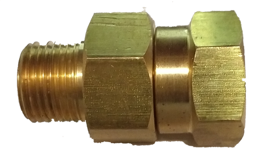3/8" Brass Swivel