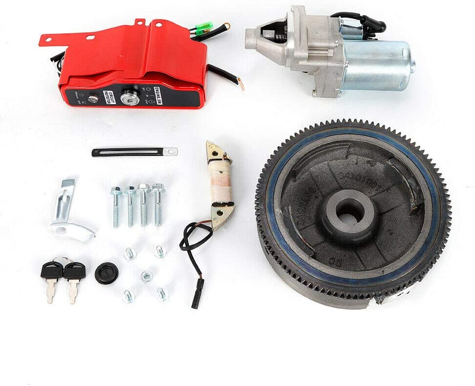 Add on electric start kit for Honda GX390 engine