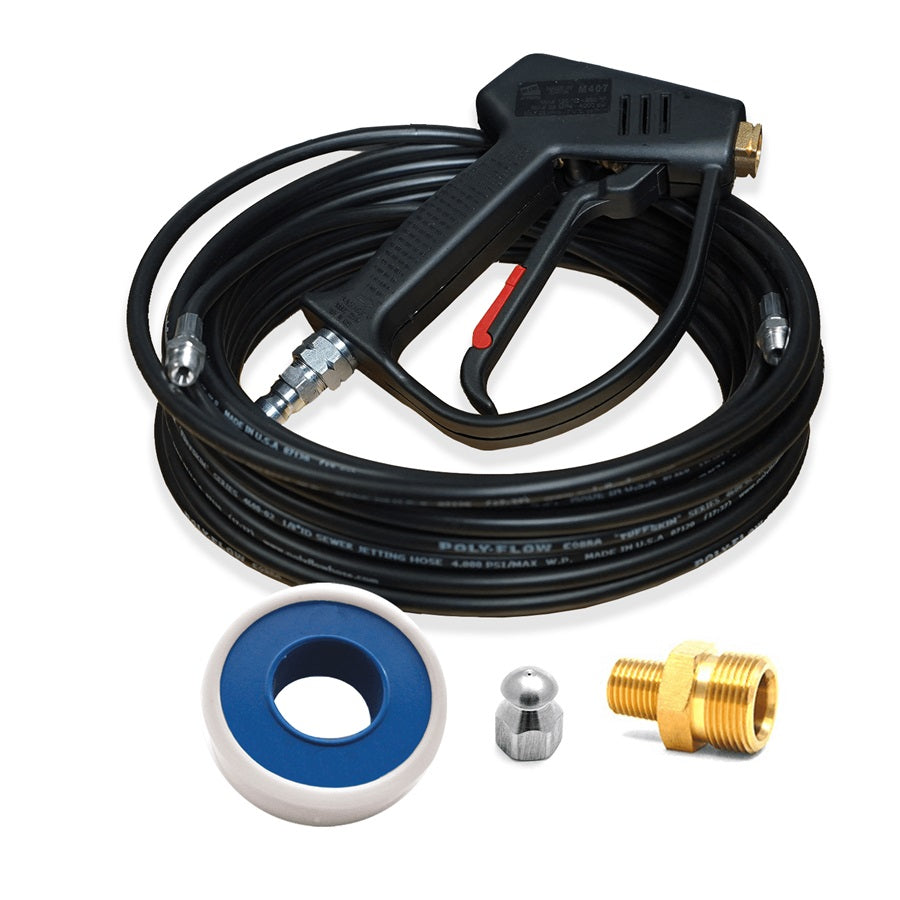 MTM Hydro's Weekend Warrior Pro Sewer Jetting Kit