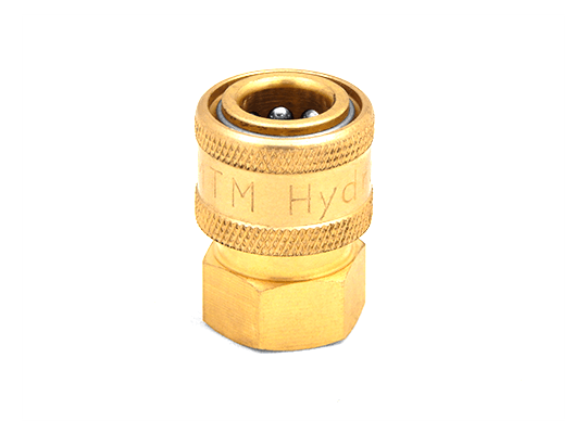 Value Brass or plated steel Quick Couplers