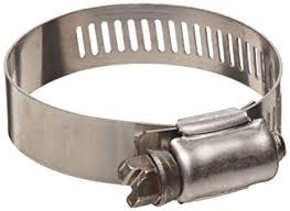 Stainless Steel Hose clamp 5 pack - 7/16" - 1"